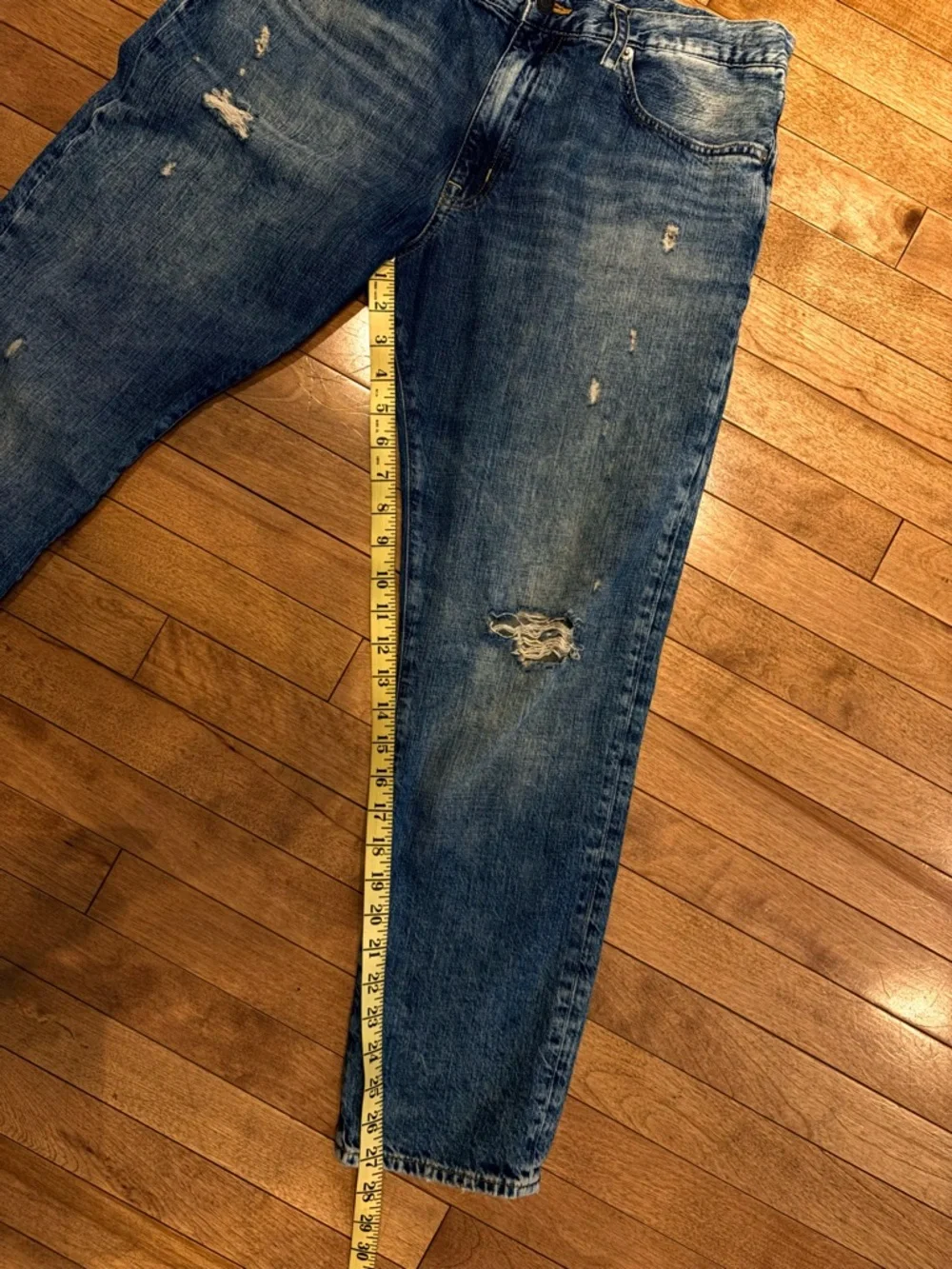 Women’s Ralph Lauren Distressed Relaxed Jeans - Picture 9 of 9
